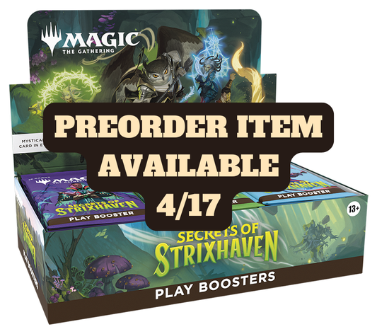 [PREORDER] Magic: The Gathering - Secrets of Strixhaven Play Booster Display