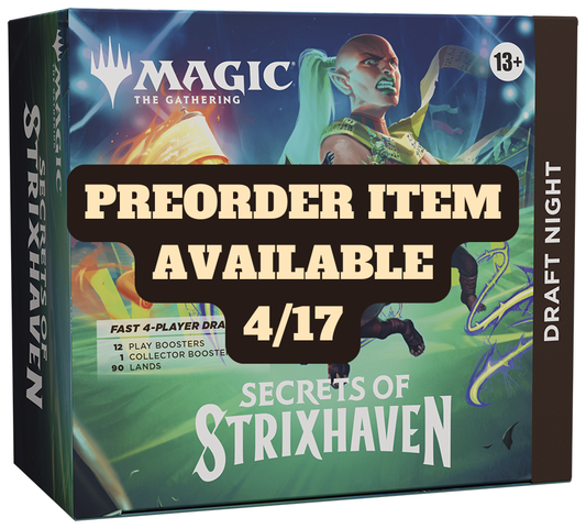 [PREORDER] Magic: The Gathering - Secrets of Strixhaven Draft Night